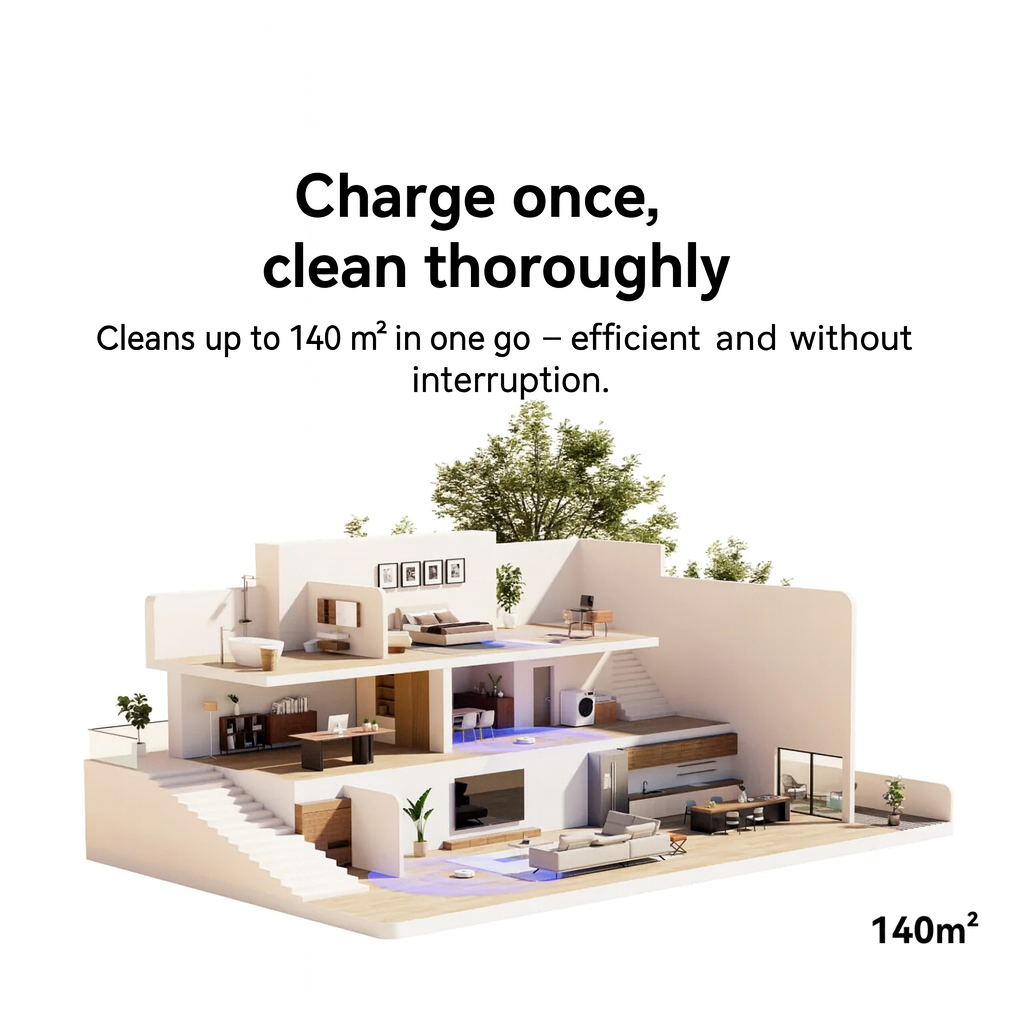 Freo Z10 3-in-1 robot vacuum cleaner with mopping function