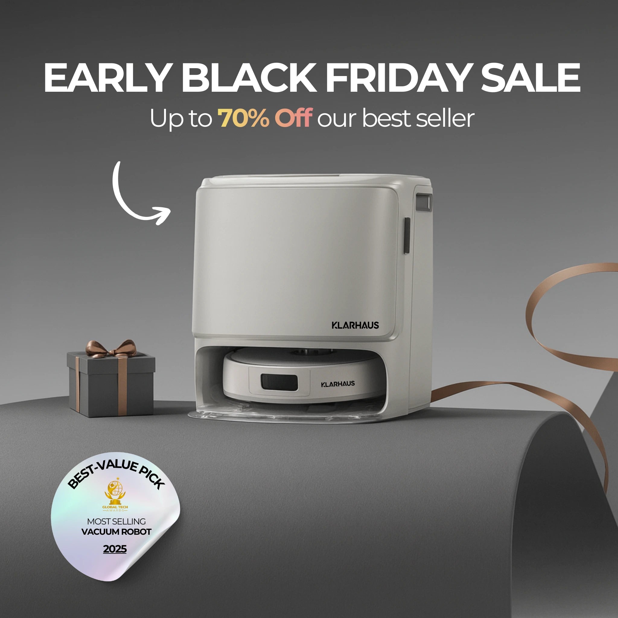 Freo Z10 3-in-1 robot vacuum cleaner with mopping function